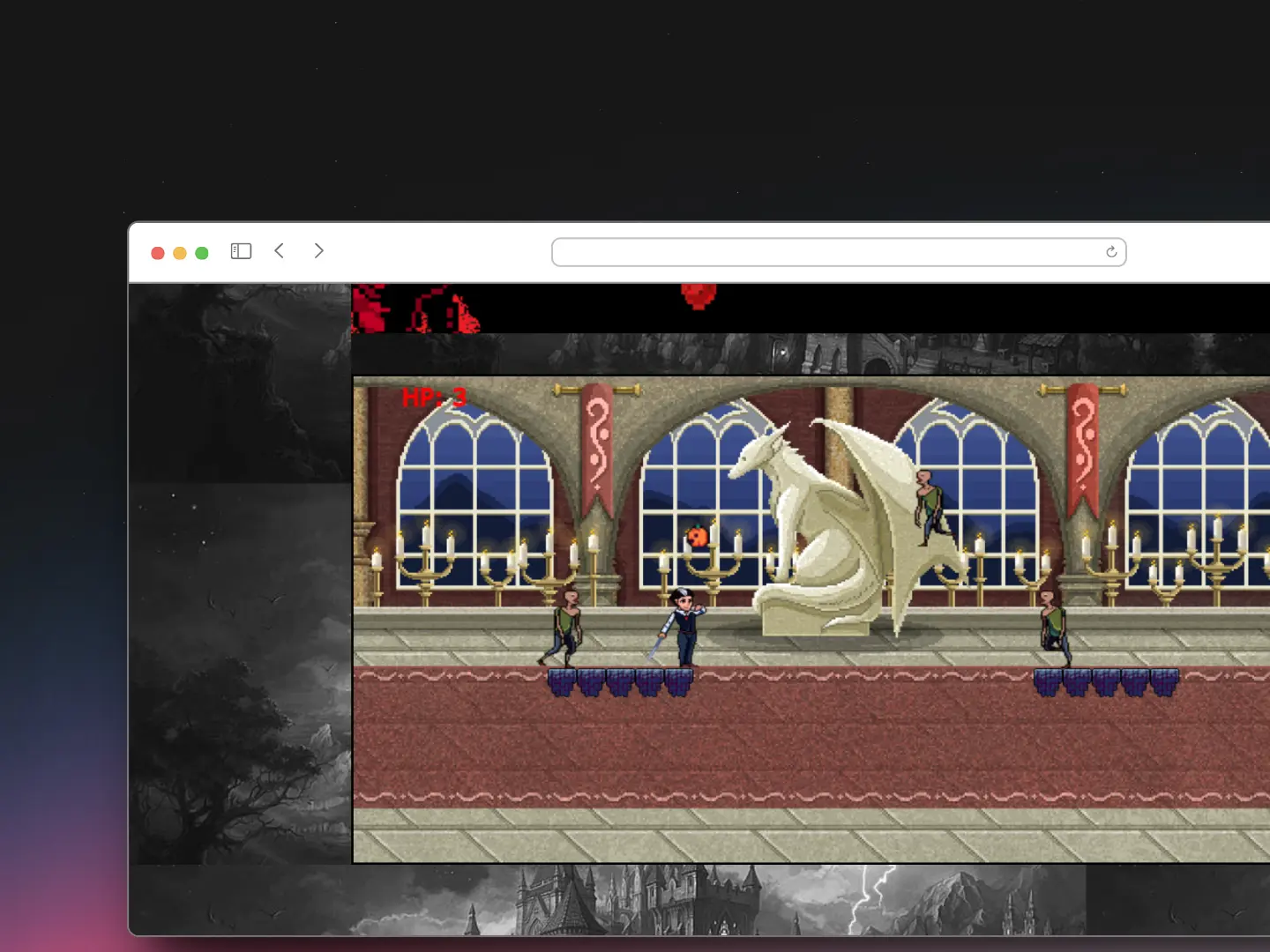 Screenshot of the project Vampire VS Zombies 🧛 🧟